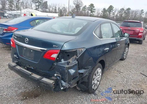 2015 Nissan Sentra Sv z USA, uszkodzony, nr VIN 3N1AB7AP2FY311787